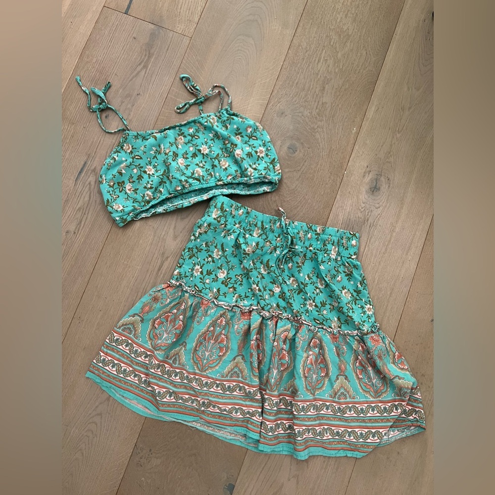 Skirt & Top Set